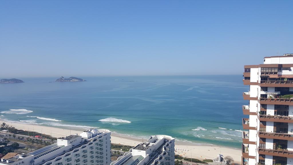 Flat Na Praia Barra Da Tijuca Rio de Janeiro Exteriör bild