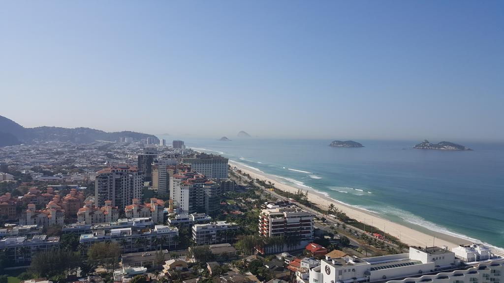 Flat Na Praia Barra Da Tijuca Rio de Janeiro Exteriör bild